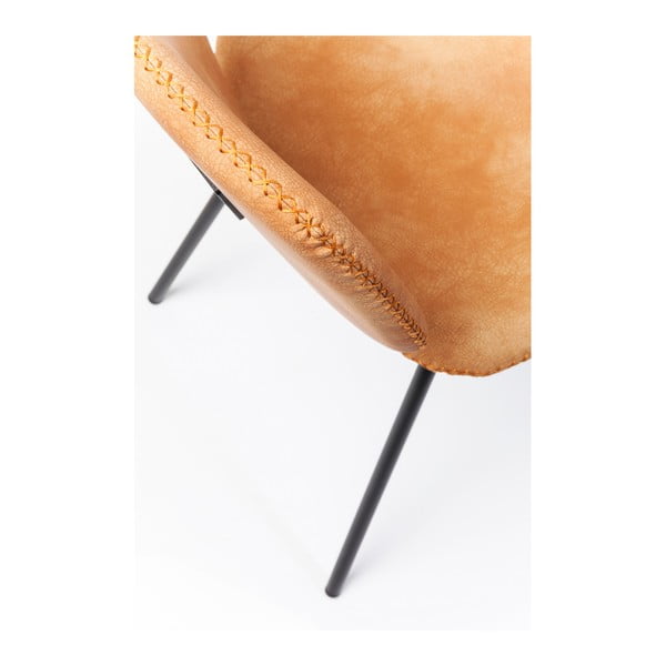 Barber narancssárga étkezőszék, 4 darab - Kare Design-image-3