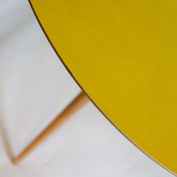 Triad sárga étkezőasztal - Ragaba-image-1