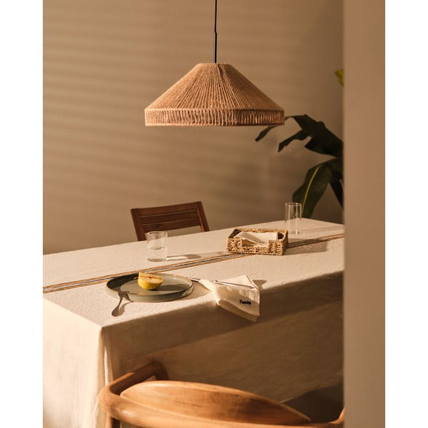 Natúr színű lámpabúra ø 45 cm Pontos – Kave Home-image-1