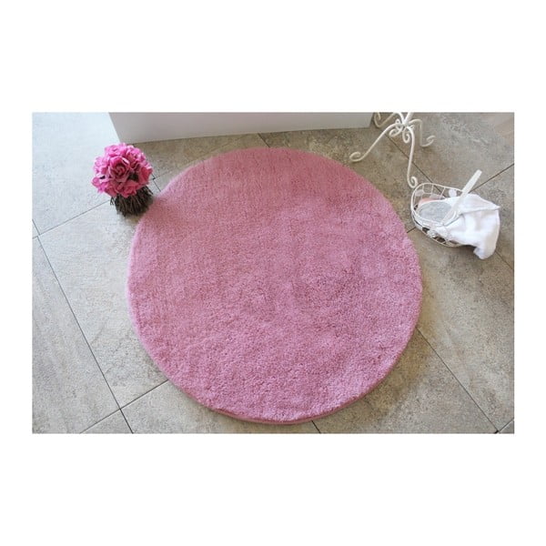 Colors of Pink rózsaszín fürdőszobai kilépő, ⌀ 90 cm - Confetti Bathmats