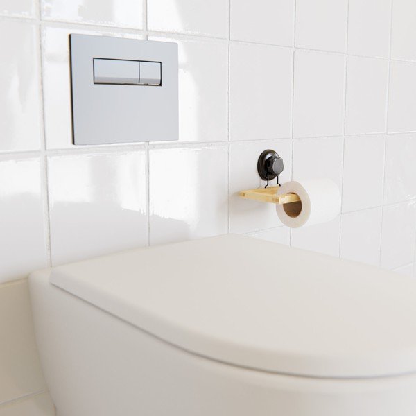 Bestlock SPA öntapadós bambusz WC-papír tartó - Compactor-image-4