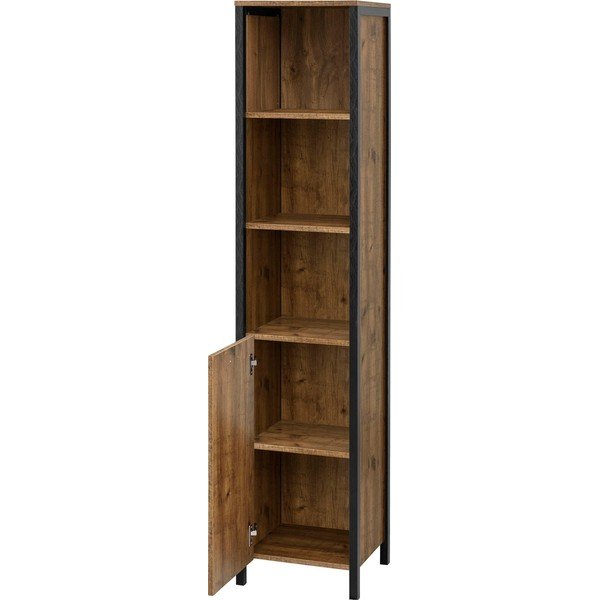 Werra sötétbarna fürdőszobai szekrény, 38 x 175 cm - Støraa-image-2