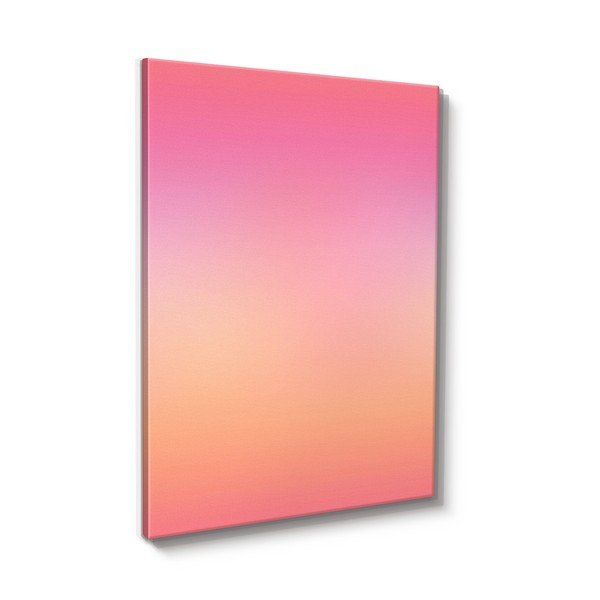 Nyomtatott vászon kép 70x100 cm Pink Aura – Styler-image-3