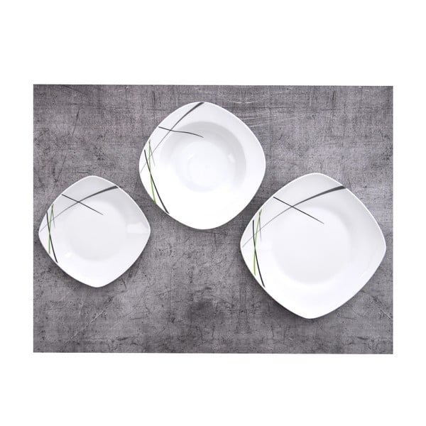 Green 18 db-os porcelán étkészlet - Orion-image-1