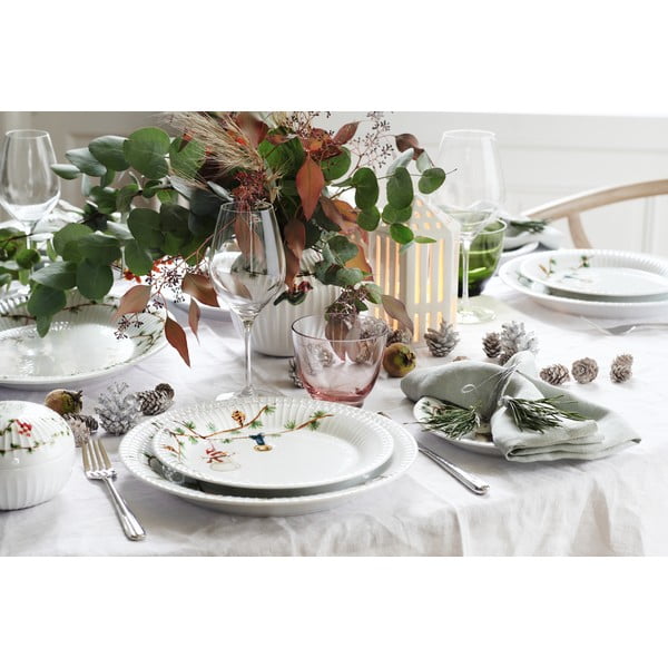 Galleria fehér kerámia lámpás, magasság 18,5 cm - Kähler Design-image-1