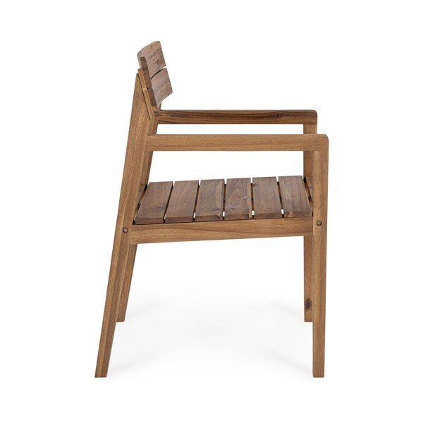 Natúr színű tömörfa kerti szék Rodano – Bizzotto-image-3