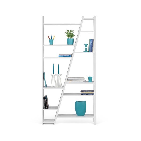Delta fehér könyvespolc - TemaHome-image-4