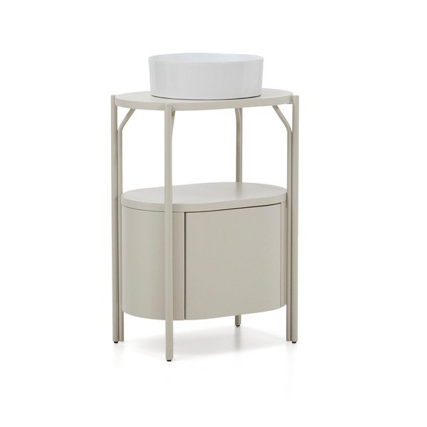 Fehér mosdó alatti szekrény 60x81 cm Arely – Kave Home-image-4