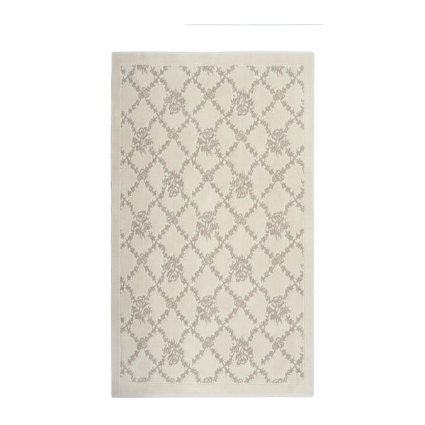 Floorist Bukle Sarmasik krémszín szőnyeg, 80 x 150 cm