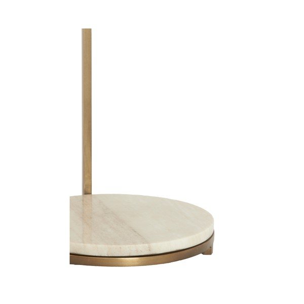 Kerek tárolóasztal márvány asztallappal ø 26 cm Leda – Light & Living-image-4