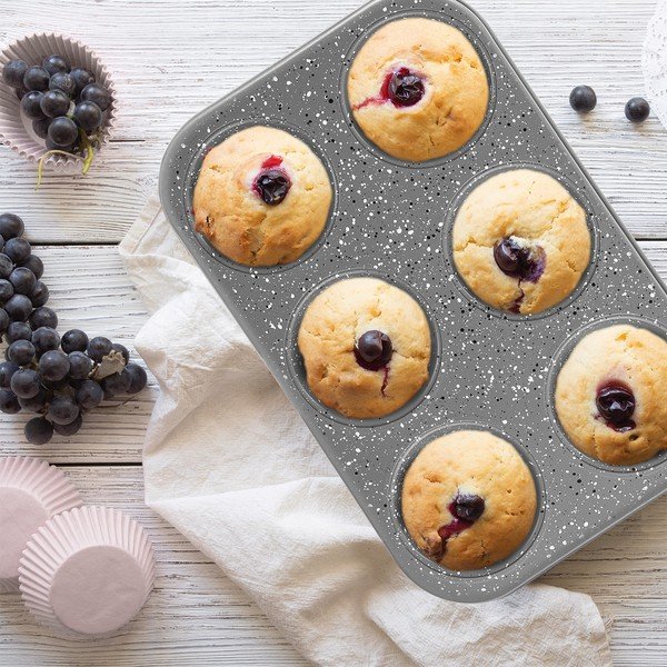 Fém muffin sütőforma 22x32 cm Grande – Orion-image-1