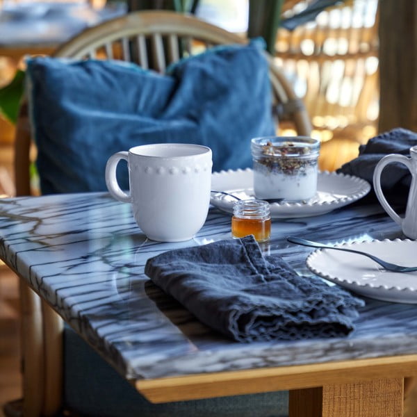 Beja fehér agyagkerámia bögre, 370 ml - Costa Nova-image-2