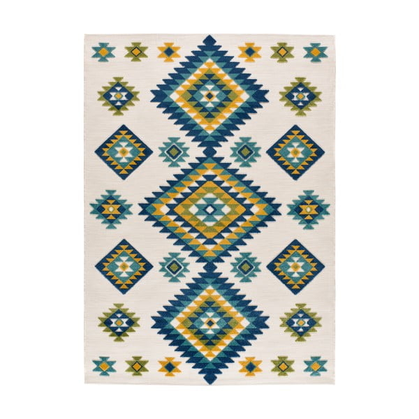 Krémszínű kültéri szőnyeg 120x170 cm Mila – Universal