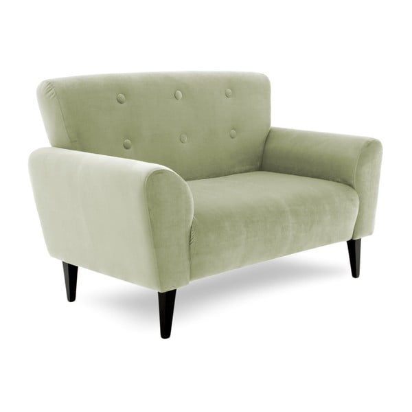 Kiara világoszöld kétszemélyes kanapé - Vivonita-image-2