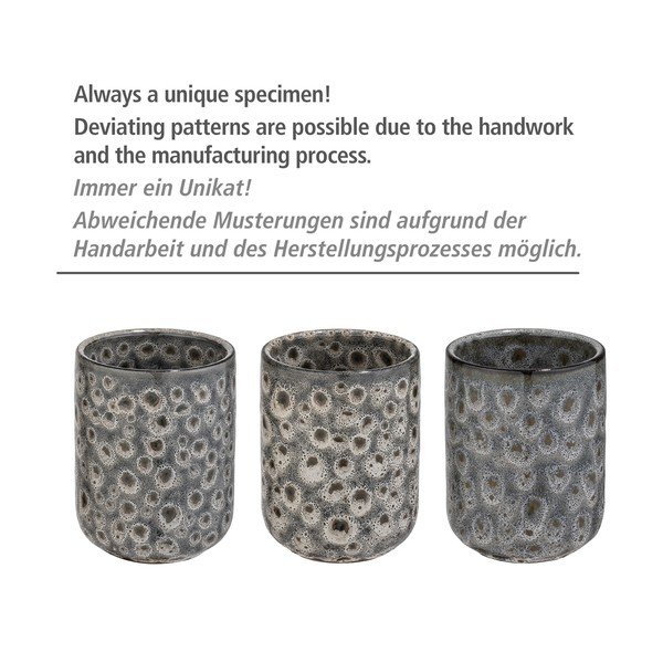 Oviedo feketésszürke kerámia wc-kefe - Wenko-image-1