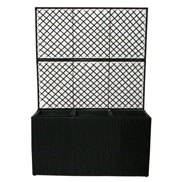 Wall fekete kerti virágtartó - Bonami Essentials-image-1