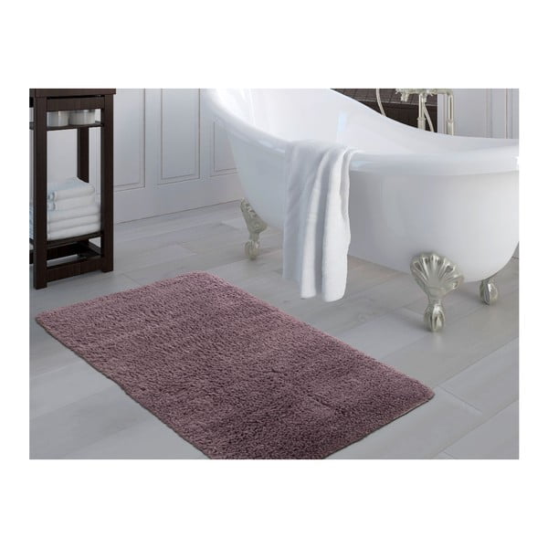 Softie lila fürdőszobai szőnyeg, 80 x 140 cm - Madame Coco