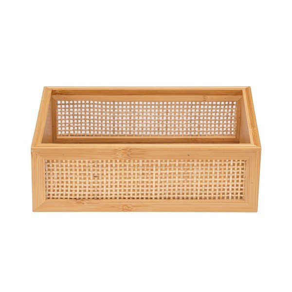 Allegre bambusz fürdőszobai rendszerező, 22 x 7 cm - Wenko-image-3