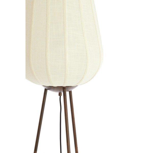 Fehér állólámpa textil búrával (magasság 133 cm) Bibury – Light & Living-image-2