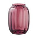 Piros üveg kézzel készített váza (magasság 21 cm) – House Nordic