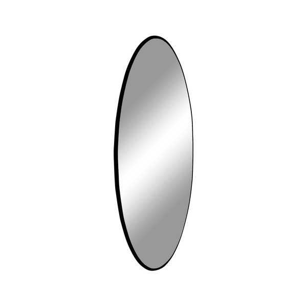 Jersey kerek falitükör fekete kerettel, ø 40 cm - House Nordic-image-1