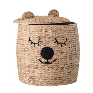 Vízijácint játéktároló kosár fedéllel, ⌀ 42 cm - Bloomingville Mini