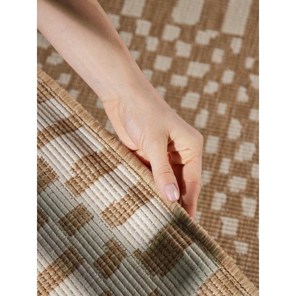 Krémszínű-natúr színű kültéri-beltéri szőnyeg 160x230 cm Haringey Barkham – Ted Baker-image-4