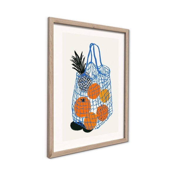 Nyomtatott keretezett kép 30x40 cm Summer Fruit – Styler-image-4
