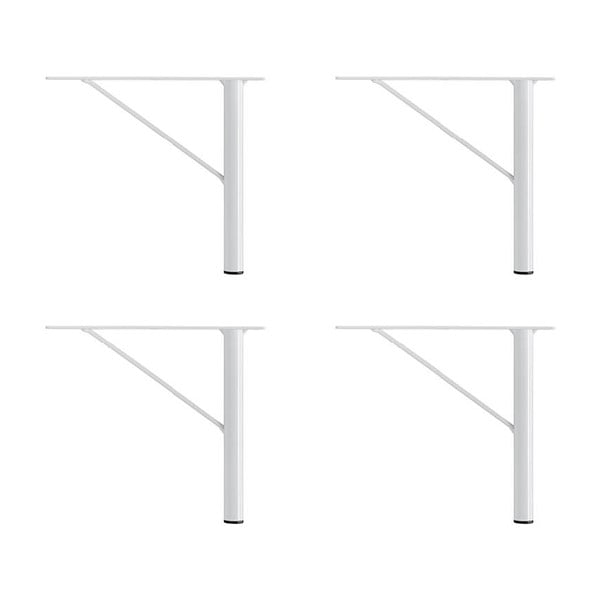 Fehér fém láb készlet szekrényhez 4 db-os Mistral & Edge by Hammel - Hammel Furniture