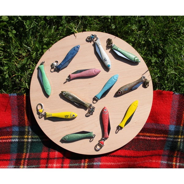 Világoskék hal formájú cseh bicska - Alexandra Dětinská-image-2