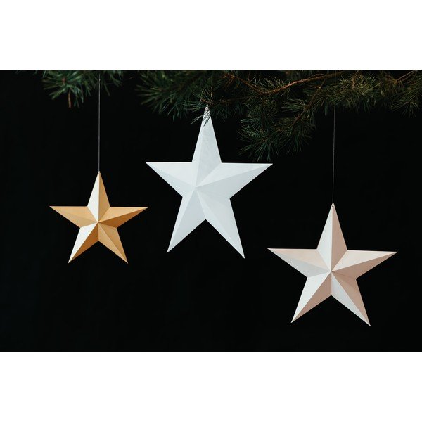 Csillagos hajtogatható papírfigura - Papertime-image-1