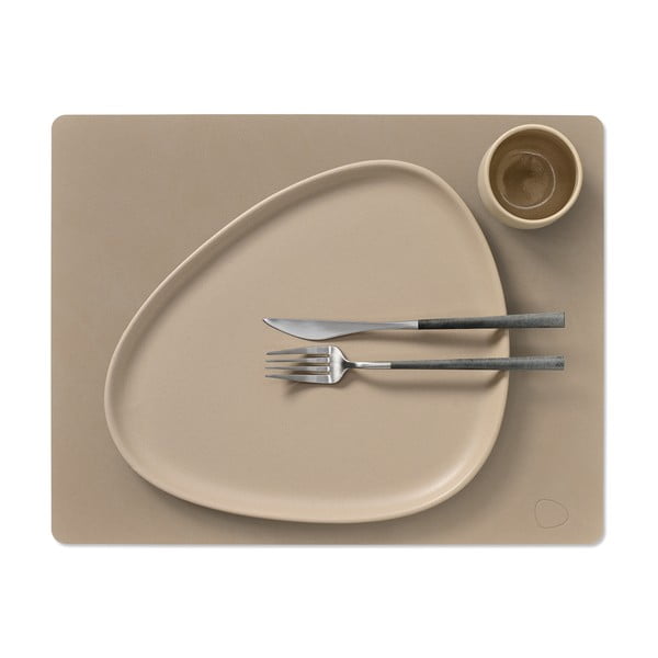 Öko bőr tányéralátét 35x45 cm Square L Nupo – LIND DNA-image-2