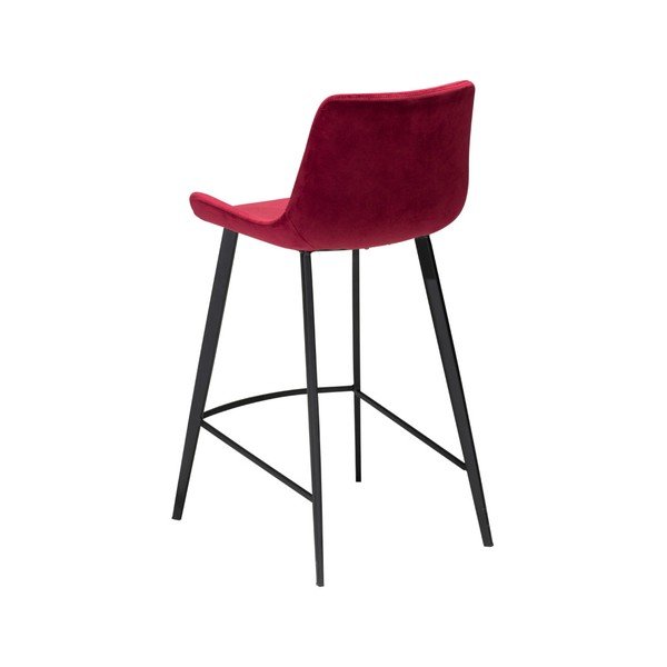Hype Velvet borvörös bárszék - DAN–FORM Denmark-image-4