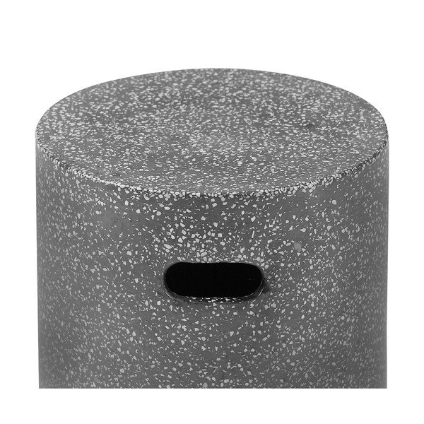 Loris fekete kerti tárolóasztal, ø 35 cm - Bonami Selection-image-2