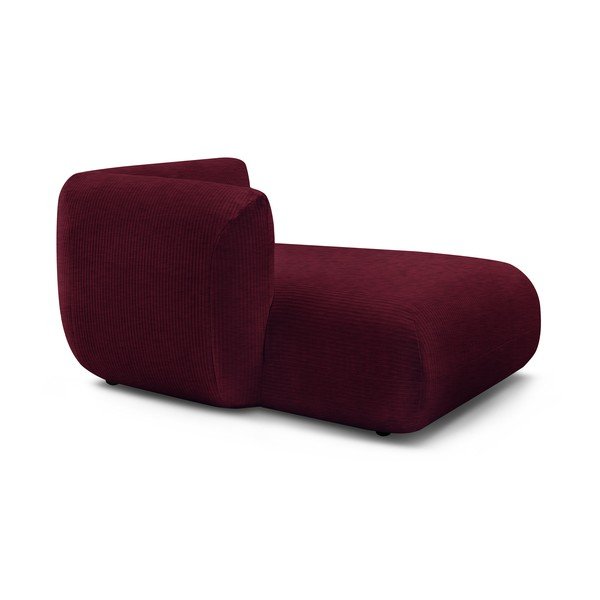 Borvörös kordbársony kanapé modul (bal oldali) Lecomte – Bobochic Paris-image-3