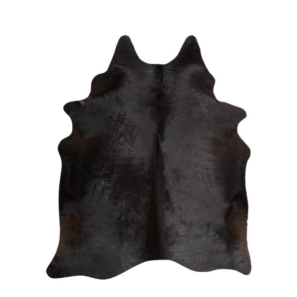 Fekete szőrme szőnyeg 210x200 cm - Narma