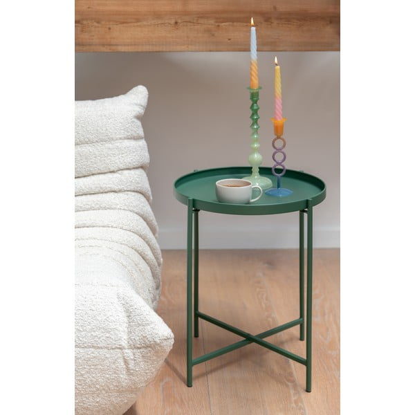 Fém kerek tárolóasztal ø 40 cm Meseta  – Leitmotiv-image-1