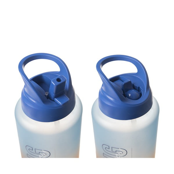 Kék-narancssárga tritán ivópalack 1 l Moly – Orion-image-2