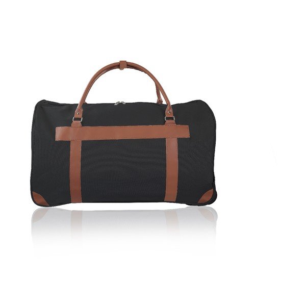 Oslo fekete gurulós utazótáska, 40 l - GENTLEMAN FARMER-image-3