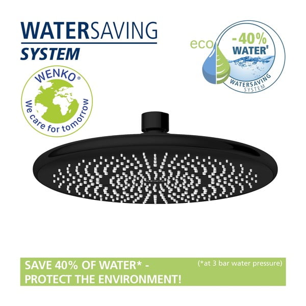 Zuhanyfej ø 22,5 cm Water Saving – Wenko-image-4