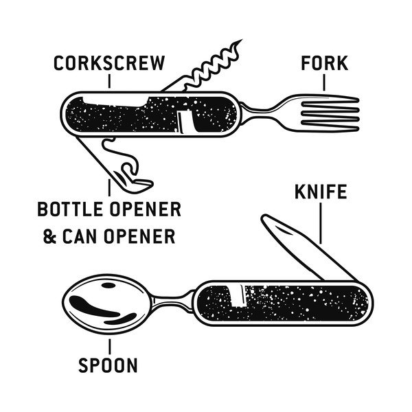 Összecsukható kempingező eszköz - Gentlemen's Hardware-image-3