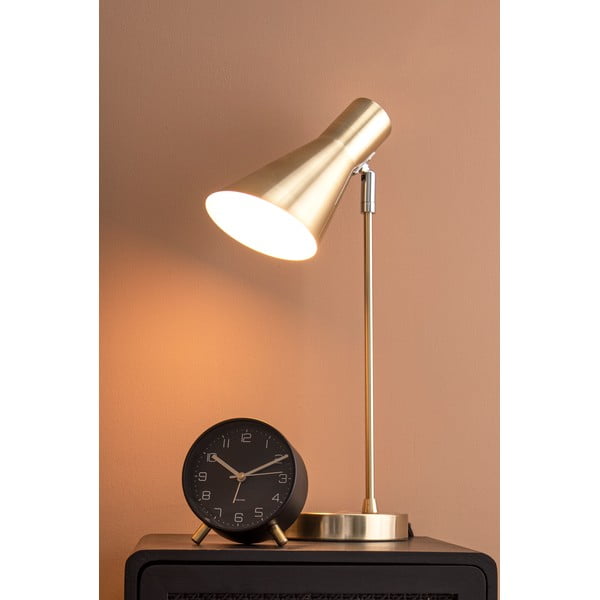 Lofty fekete ébresztőóra, ø 11 cm - Karlsson-image-1