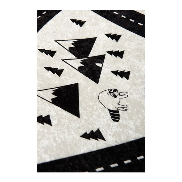 Black City gyerekszőnyeg, ⌀ 140 cm-image-3