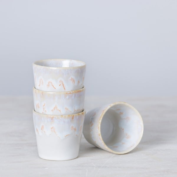 Grespresso fehér agyagkerámia kávéscsésze - Costa Nova-image-1