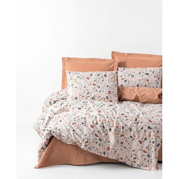 Kétszemélyes-hosszabbított renforcé pamut ágyneműhuzat 240x220 cm Earth-Inspired Calm – Mila Home Luxury