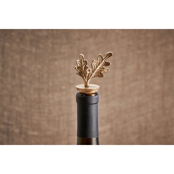 Oak Leaf parafából és rézből készült bordugó - Nkuku-image-1
