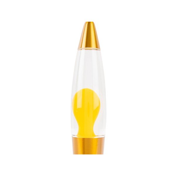 Sárga üveg lávalámpa (magasság 35,5 cm) Funky Rocket Lava – Leitmotiv-image-2