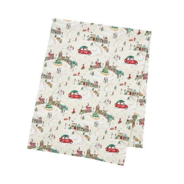 Pamut asztalterítő 132x178 cm Christmas Town – Catherine Lansfield