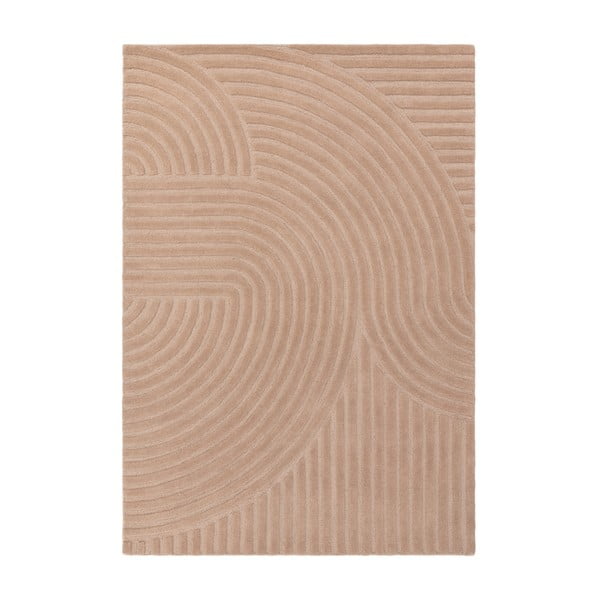 Rózsaszín gyapjú szőnyeg 160x230 cm Hague – Asiatic Carpets