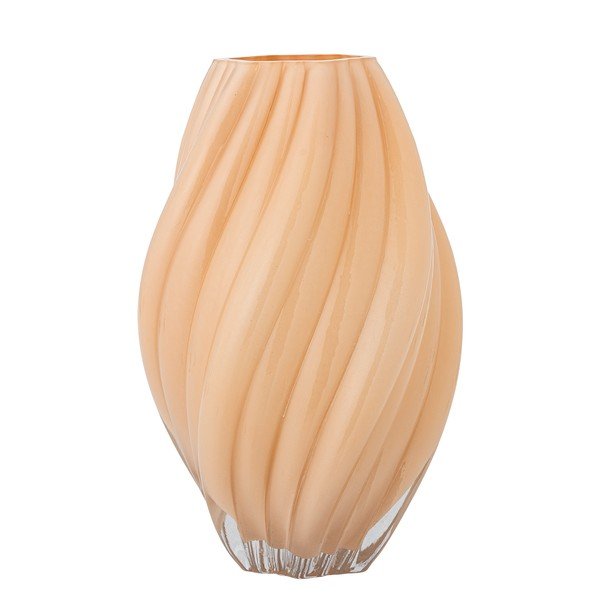 Narancssárga üveg váza (magasság 30 cm) Kanji – Bloomingville